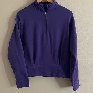 Athleta Altitude Polartec Women’s Half Zip‎ Pullover Sweatshirt Size M